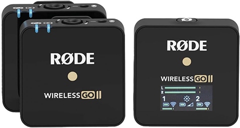 Rode Wireless Go II Wireless Microphone System (1xReceiver ...