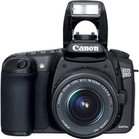 Canon EOS 20D com Battery Grip BG-E2 - Câmeras e Filmadoras - Jardim