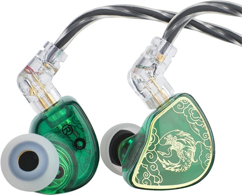 Image 283: Tangzu Waner SG In-Ear No Mic Wired IEM Earphones-Green, A