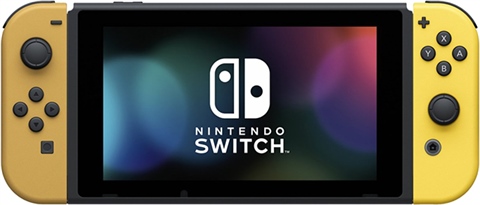 Switch Console, 32GB Lets Go+Yellow/Brown Joy-Con No Game/Ball, Boxed ...