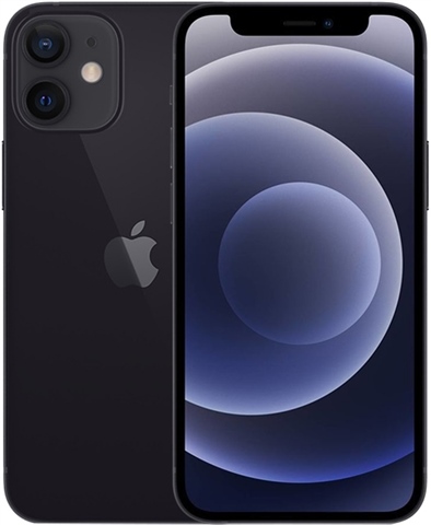 Image 253: Apple iPhone 12 Mini 64GB Black, Unlocked B